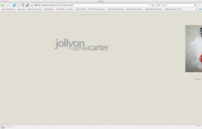 jollyon' web page